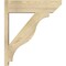 Ekena Millwork Funston Slat Rough Sawn Outlooker, Douglas Fir, 8"W x 28"D x 32"H OUT08X28X32FST06RDF - alternate 4
